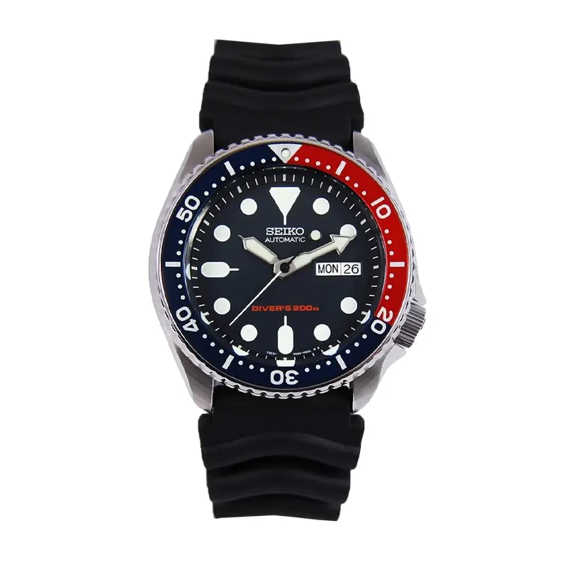 Seiko Prospex Diver's Pepsi Dark Blue Dial Men's Watch- SKX009K